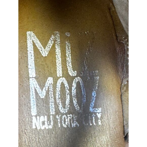 MIZ MOOZ New York Found Genuine Leather Sandal, Ankle Buckle, Linen, Sz 40 - Picture 9 of 11